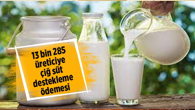 Aydın'da 13 bin 285 üreticiye çiğ süt destekleme ödemesi yapılacak