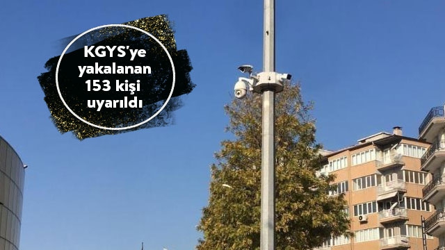 Aydın'da KGYS'ye yakalanan 153 kişi uyarıldı