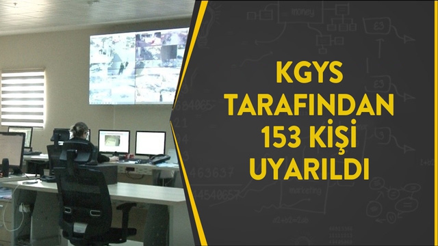 Aydın'da KGYS'ye yakalanan 153 kişi uyarıldı