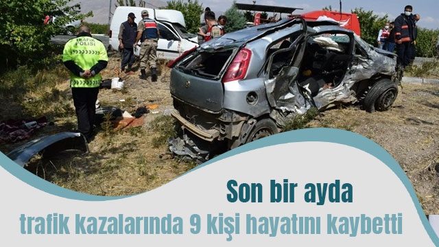 Aydın'da trafik kazalarında 9 kişi hayatını kaybetti