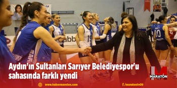 Aydın'ın Sultanları Sarıyer Belediyespor'u sahasında farklı yendi