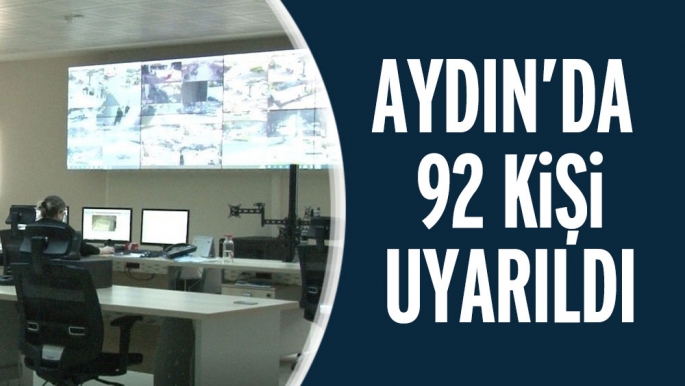 KGYS'ye yakalanan 92 kişi uyarıldı